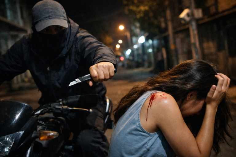 भोपाल में बाइक सवार कटरबाज ने घर के बाहर टहल रही युवतियों पर किया हमला, तीन गंभीर रूप से घायल